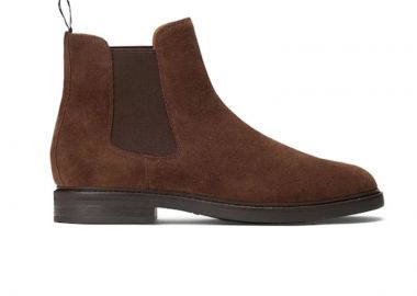ΑΝΔΡΙΚΑ ΠΑΠΟΥΤΣΙΑ ASHER CHELSEA BOOTS MID CUT POLO RALPH LAUREN ΣΚΟΥΡΟ ΚΑΦΕ - POLO RALPH LAUREN - 
