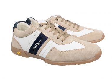 ΑΝΔΡΙΚΑ ΠΑΠΟΥΤΣΙΑ CAMEL ACTIVE ΔΕΡΜΑΤΙΝΑ SNEAKERS ΛΕΥΚΟ - CAMEL ACTIVE - 