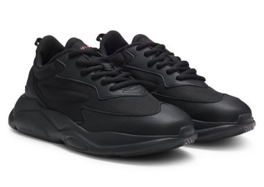 ΑΝΔΡΙΚΑ ΠΑΠΟΥΤΣΙΑ HUGO LEON SNEAKERS ΜΑΥΡΟ - HUGO - 