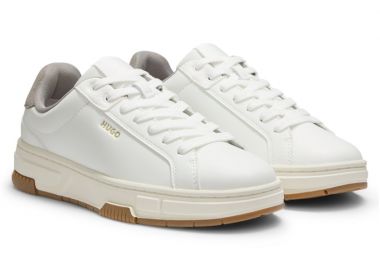 ΑΝΔΡΙΚΑ ΠΑΠΟΥΤΣΙΑ HUGO YARROW SNEAKERS ΛΕΥΚΟ - HUGO - 