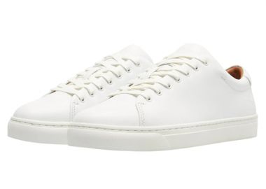 ΑΝΔΡΙΚΑ ΠΑΠΟΥΤΣΙΑ TIMBERLAND DOVER PARK LOW SNEAKERS ΔΕΡΜΑΤΙΝΑ ΛΕΥΚΟ - TIMBERLAND - 