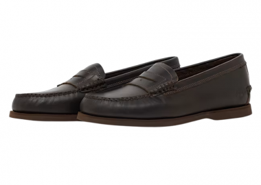 ΑΝΔΡΙΚΑ ΠΑΠΟΥΤΣΙΑ TIMBERLAND ΚΛΑΣΣΙΚΑ ΔΕΡΜΑΤΙΝΑ BOAT ΜΟΚΑΣΙΝΙΑ ΣΚΟΥΡΟ ΚΑΦΕ - TIMBERLAND - 