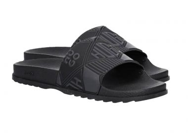 ΑΝΔΡΙΚΑ SLIDES HUGO MATCHIT ΜΑΥΡΟ - HUGO - 