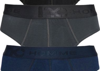 ΑΝΔΡΙΚΑ ΣΛΙΠ NINA CLUB ΣΕΤ 3 ΤΕΜΑΧΙΩΝ NC611 ΓΚΡΙ Γκρι - Nina Club - 