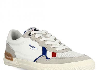 Ανδρικά Sneaker Kenton Retro Pepe Jeans Pms30810 905 Light Grey - PEPE JEANS - 