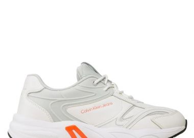 Ανδρικά Sneakers Calvin Klein Retro Tennis YM0YM00637 0LG Λευκά - Calvin Klein - 