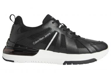 Ανδρικά Sneakers Calvin Klein Sporty Runner YM0YM00386 BDS Μαύρο - Calvin Klein - 