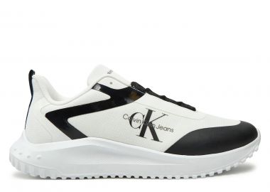 Ανδρικά Sneakers Calvin Klein YM0YM01439-01W Λευκό Μαύρο - Calvin Klein - 