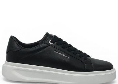 Ανδρικά Sneakers Renato Garini Bristol-708 Μαύρο W57007082001 - Renato Garini - 