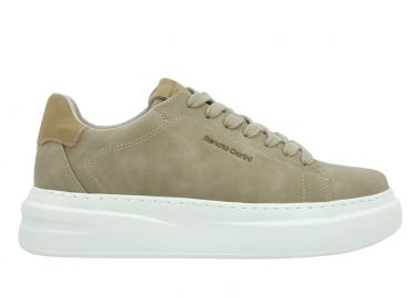 Ανδρικά Sneakers Renato Garini Daveb-018 Μπεζ Nubuck W570001834X2 - Renato Garini - 