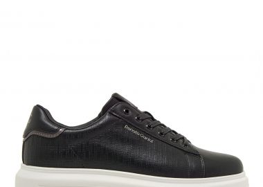 Ανδρικά Sneakers Renato Garini Marcello-2215B S5700512307V Μαύρο Στάμπα - Renato Garini - 