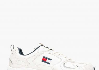 Ανδρικά Sneakers Tommy Hilfiger EM0EM01621-YBL Λευκά - Tommy Hilfiger - 
