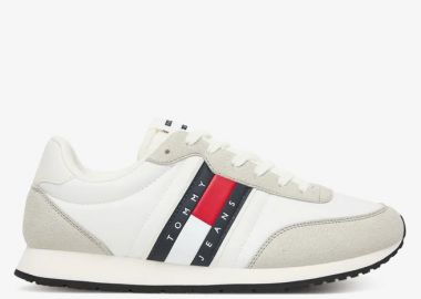 Ανδρικά Sneakers Tommy Hilfiger EM0EM01709-YBL Λευκά - Tommy Hilfiger - 