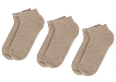 ΑΝΔΡΙΚΕΣ 3-PACK ΚΑΛΤΣΕΣ CAMEL ACTIVE SNEAKER UNI BASIC ΜΠΕΖ - CAMEL ACTIVE - 