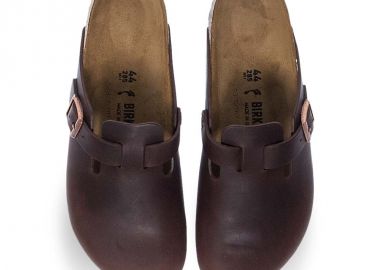 Ανδρικές Δερμάτινες Παντόφλες Σπιτιού Birkenstock Bk0Sh860133003548000-1 - BIRKENSTOCK - 
