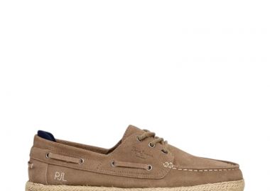 Ανδρικές εσπαντρίγιες Pepe Jeans PMS100006 859 PORTO DECK 859 TOBACCO BROWN ταμπά δέρμα - PEPE JEANS - 