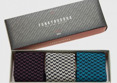 Ανδρικές κάλτσες (σετ 3 τεμ.) - FUNKY BUDDHA - 