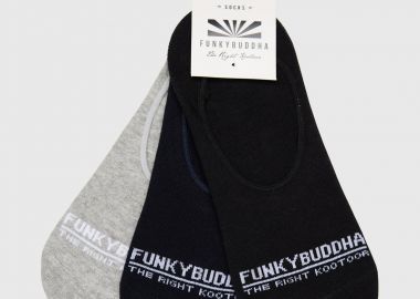 Ανδρικές κάλτσες (σετ 3 τεμ.) - FUNKY BUDDHA - 