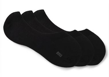 ΑΝΔΡΙΚΕΣ ΚΑΛΤΣΕΣ BOSS SL NO-SHOW 3 TMX ΜΑΥΡΟ - BOSS - 