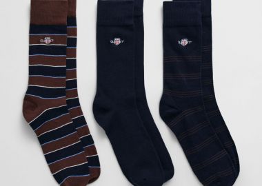 Ανδρικές Κάλτσες Gant Σετ 3 Ζευγών 9960316 433 Evening Blue - Gant - 