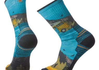 ΑΝΔΡΙΚΕΣ ΚΑΛΤΣΕΣ HIKE CUSHION GREAT EXCURSION PRINT CREW SOCKS ΠΟΛΥΧΡΩΜΟ - SMARTWOOL - 