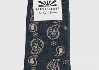 Ανδρικές κάλτσες με σχέδιο - FUNKY BUDDHA - 