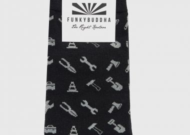 Ανδρικές κάλτσες με σχέδιο - FUNKY BUDDHA - 