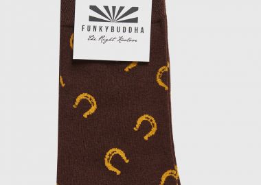 Ανδρικές κάλτσες με σχέδιο - FUNKY BUDDHA - 