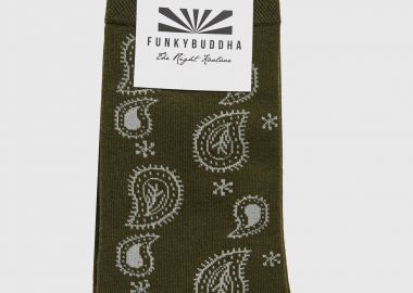 Ανδρικές κάλτσες με σχέδιο - FUNKY BUDDHA - 
