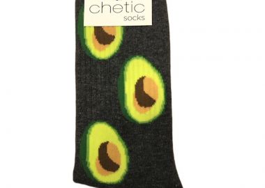Ανδρικές κάλτσες με σχέδιο αβοκάντο - SOU - 