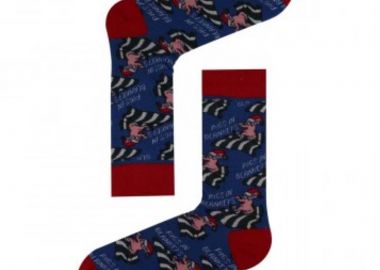 Ανδρικές κάλτσες με σχέδιο Pigs in blanket - chetic socks - 