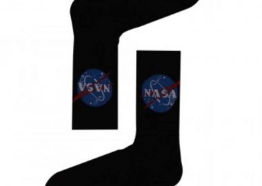 Ανδρικές κάλτσες Nasa γαλαξίας μαύρο - chetic socks - 