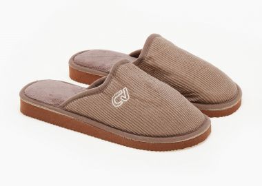 Ανδρικές παντόφλες - Καφέ - Issue - 