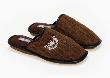 Ανδρικές παντόφλες - Καφέ - Issue - 