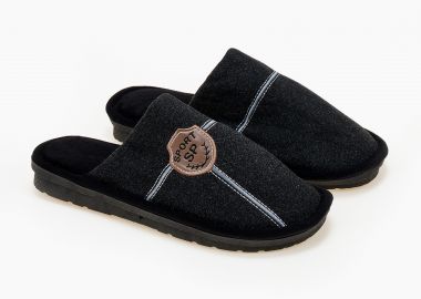 Ανδρικές παντόφλες - Μαύρο - Issue - 