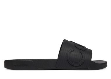 Ανδρικές Παντόφλες Slide Calvin Klein HM0HM02113-0GJ Μαύρες - Calvin Klein - 