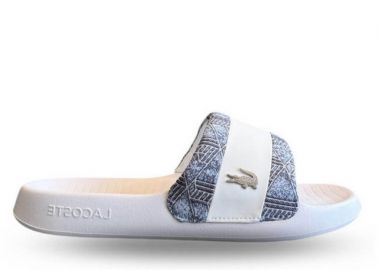 Ανδρικές Παντόφλες Slide Lacoste 751CMA0028080 Λευκές - Lacoste - 