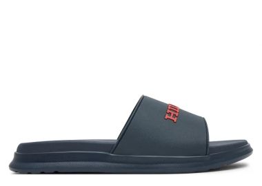 Ανδρικές Παντόφλες Tommy Hilfiger FM0FM05430 DW5 Σκούρο μπλε - Tommy Hilfiger - 