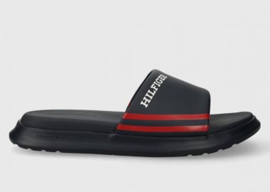 Ανδρικές Παντόφλες Tommy Hilfiger Pool Slide Dual Density FM0FM05017 DW5 Μπλε - Tommy Hilfiger - 