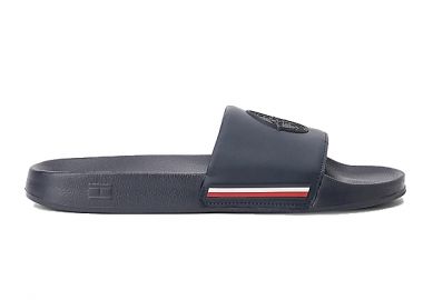 Ανδρικές Παντόφλες Tommy Hilfiger Pool Slide FM0FM03976 DW5 Μπλε - Tommy Hilfiger - 