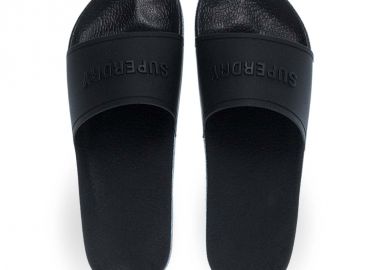 Ανδρικές Σαγιονάρες Θαλάσσης Με Φάσα Superdry Mf310292A Black - SUPERDRY - 