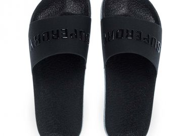 Ανδρικές Σαγιονάρες Θαλάσσης Με Φάσα Superdry Wf310257A Black - SUPERDRY - 
