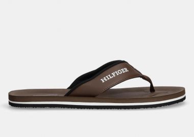 Ανδρικές Σαγιονάρες Tommy Hilfiger FM0FM05440 GV0 Καφέ - Tommy Hilfiger - 