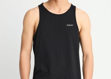 Ανδρική αμάνικη μπλούζα από βαμβάκι - FUNKY BUDDHA - 