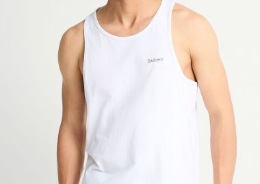 Ανδρική αμάνικη μπλούζα από βαμβάκι - FUNKY BUDDHA - 