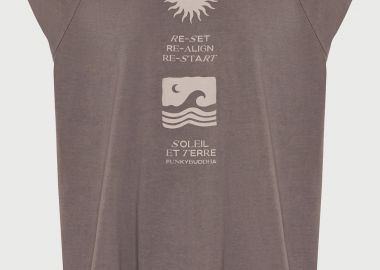 Ανδρική αμάνικη μπλούζα από βαμβάκι - FUNKY BUDDHA - 