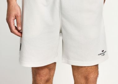 Ανδρική αθλητική βερμούδα με λογότυπο - FUNKY BUDDHA - 