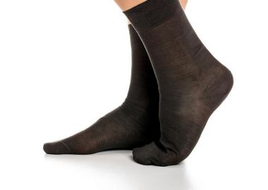 ΑΝΔΡΙΚΗ ΒΑΜΒΑΚΕΡΗ ΚΑΛΤΣΑ ΜΕΡΣΕΡΙΖΕ 4112 ΑΝΘΡΑΚΙ - INIZIO - 