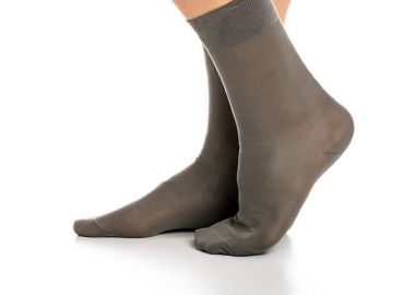 ΑΝΔΡΙΚΗ ΒΑΜΒΑΚΕΡΗ ΚΑΛΤΣΑ ΜΕΡΣΕΡΙΖΕ 4112 ΓΚΡΙ - INIZIO - 