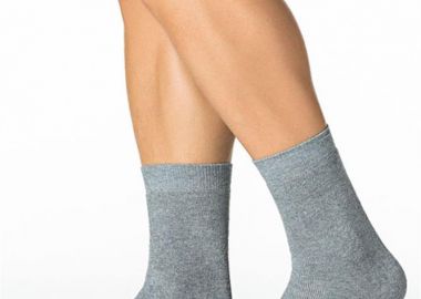 ΑΝΔΡΙΚΗ ΒΑΜΒΑΚΕΡΗ ΚΑΛΤΣΑ ΠΕΤΣΕΤΕ 4113 ΜΕΣΑΙΟ ΓΚΡΙ - INIZIO - 